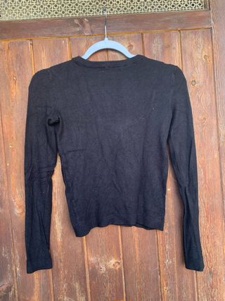 Camiseta de manga larga negra