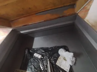 Remolque de mercadillo de un eje