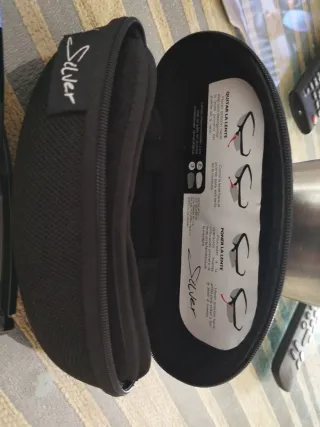 Gafas Ciclismo Silver con Estuche y lentes extras
