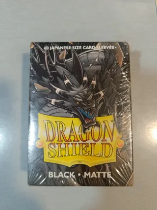 Fundas Dragon Shield Black Matte (60uds)
