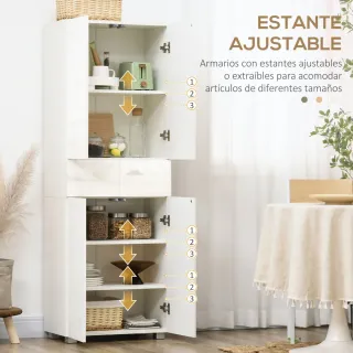 Alacena blanca moderna