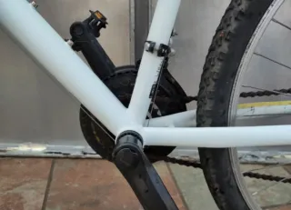 Bicicleta Rockrider Blanca