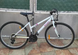 Bicicleta Rockrider Blanca