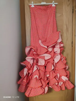 Falda canastera gitana + fajín + camiseta