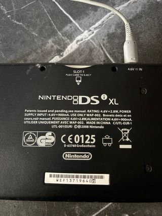 Nintendo DS XL Azul y Negro