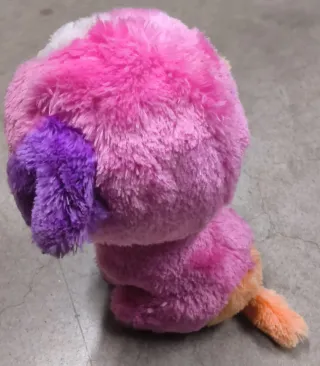 Peluche cagnolino morbido colorato