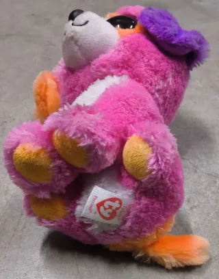 Peluche cagnolino morbido colorato