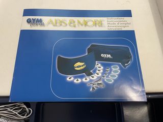 Cinturón Electroestimulador Gymform Abs & More