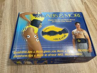 Cinturón Electroestimulador Gymform Abs & More