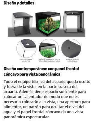 Acuario Fluval Flex 57L Negro