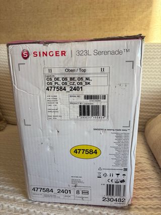 Máquina de coser Singer 323L Serenade