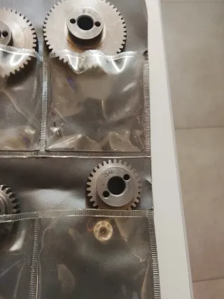 Juego de engranajes para motor