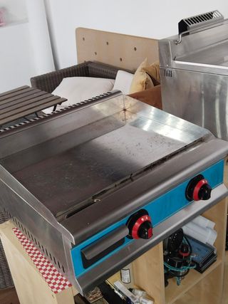 Plancha de 750x580x305 cromo duro a gas
