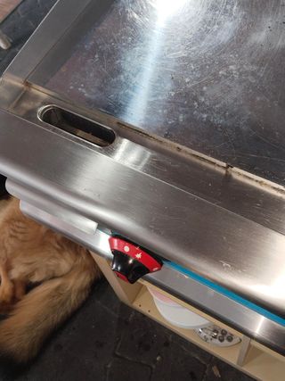Plancha de 750x580x305 cromo duro a gas