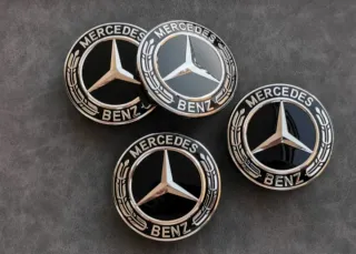 75mm Tapabujes Mercedes Centro de Llantas Ruedas