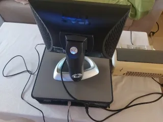Ordenador  DELL, monitor, teclado, e impresora HP