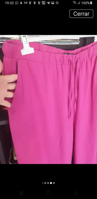 Conjunto Camisa y Pantalón XL/XXL rosa-morado