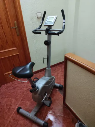 Bicicleta Estática Gris
