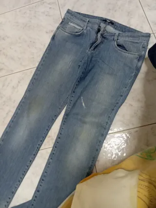 Jeans donna blu