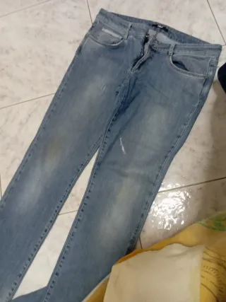 Jeans donna blu