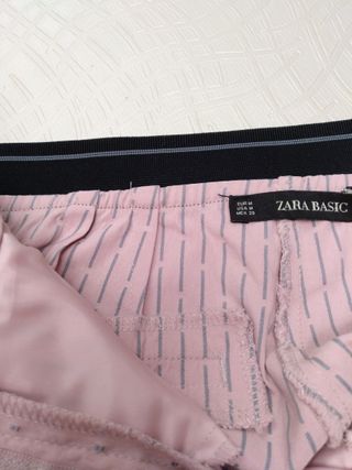 Pantalón rosa Zara