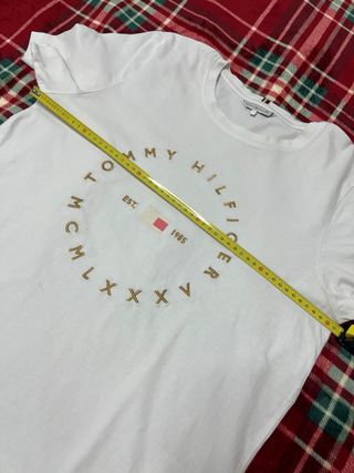 Camiseta Tommy Hilfiger Blanca XL
