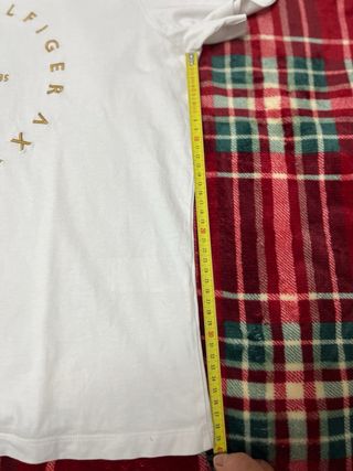Camiseta Tommy Hilfiger Blanca XL