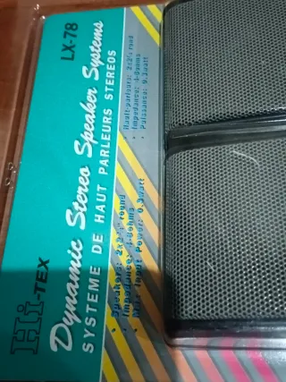 Hi-Tex LX-78 Altavoces Estéreo Compactos