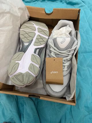 Asics Gel NYC Novos Cinza/Verde