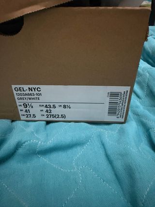 Asics Gel NYC Novos Cinza/Verde