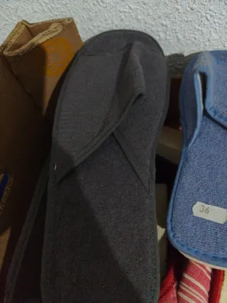 Liquidación zapatillas verano azul y rosa