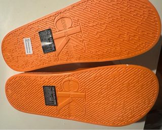 Chancla Calvin Klein Jeans Naranja