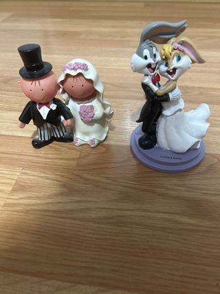 Figuras de novios para tarta