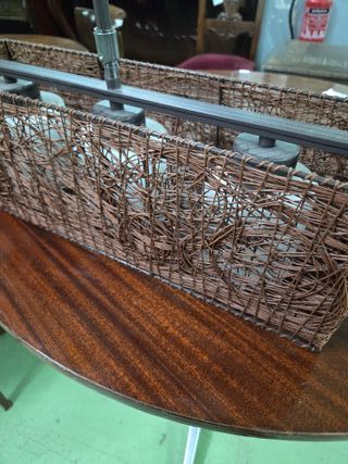 Lámpara de techo tres puntos de luz.  50cm x 15