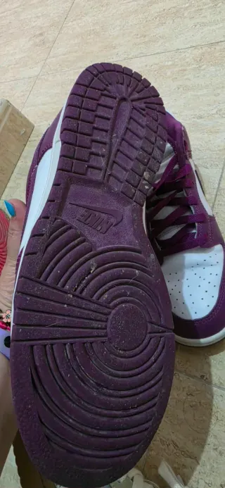 Nike Dunk Lilas y Blancas
