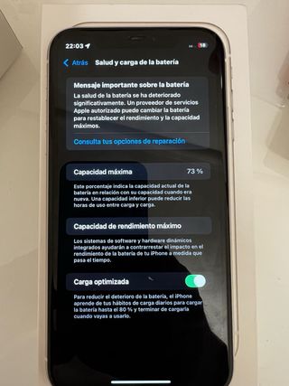 iPhone 11 Blanco