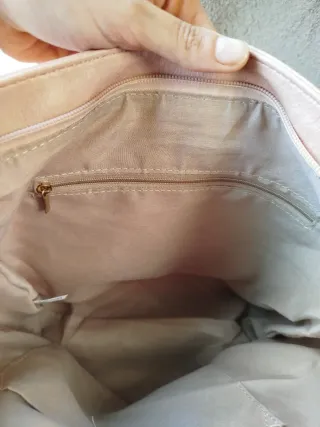 Bolso rosa de hombro