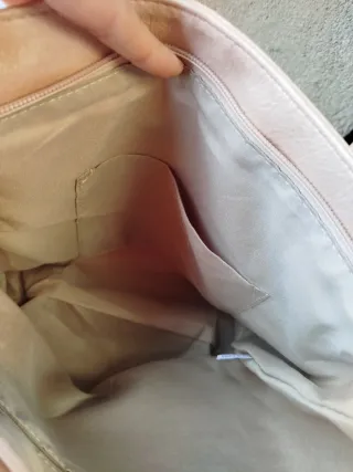 Bolso rosa de hombro