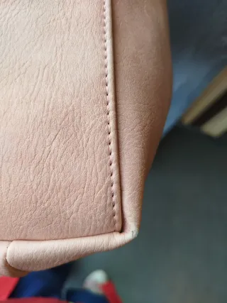 Bolso rosa de hombro