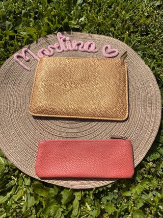 Set 2 Pochette Pupa Milano Oro & Corallo