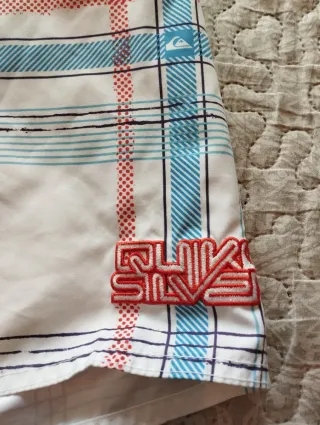 Pantalón corto Quiksilver cuadros talla M