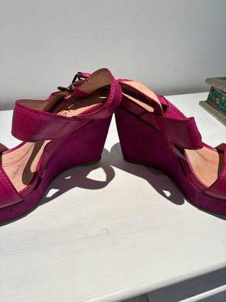 Sandalias Virus Talla 37 Rosa