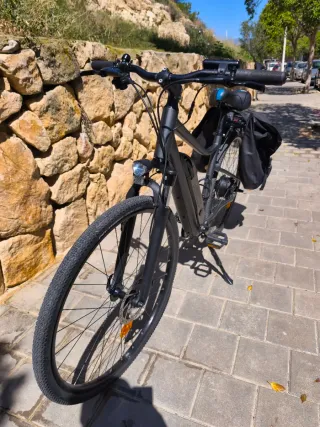 Bicicleta Eléctrica Riverside 520 E Gris Decathlon