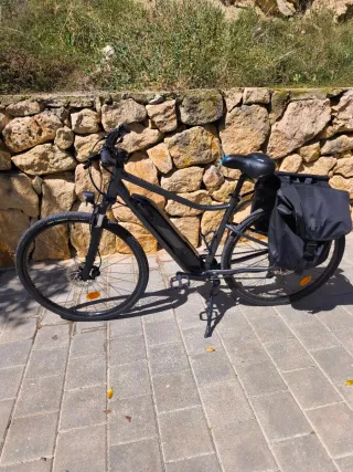 Bicicleta Eléctrica Riverside 520 E Gris Decathlon