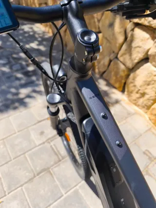 Bicicleta Eléctrica Riverside 520 E Gris Decathlon