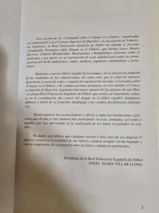 Libro. Compendio normativo sobre Dopaje