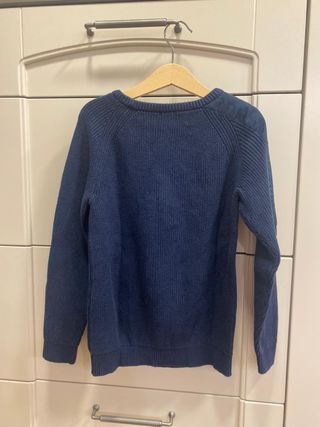 Jersey niño Kiabi azul talla 10