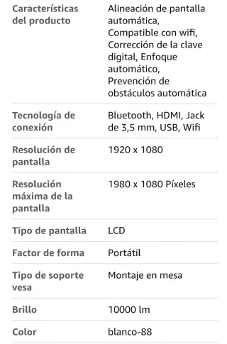 Proyector 4K Android 13 Nuevo