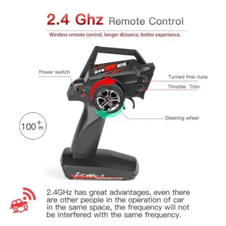 Coche RC Wltoys 124016 XKS Buggy 1/12