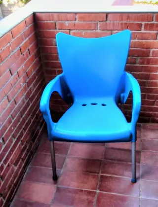 Silla impermeable para exterior resistente.....